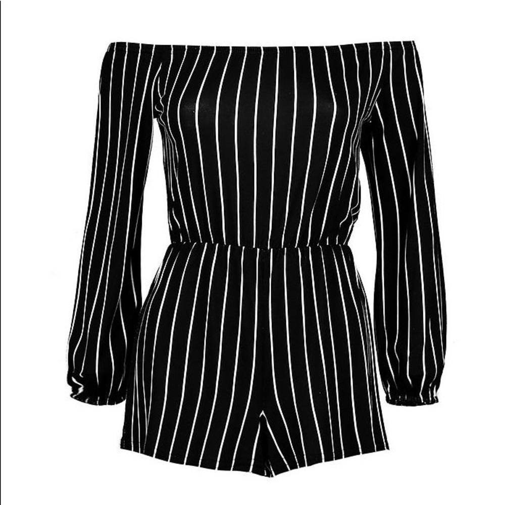 Striped Summer Playsuit